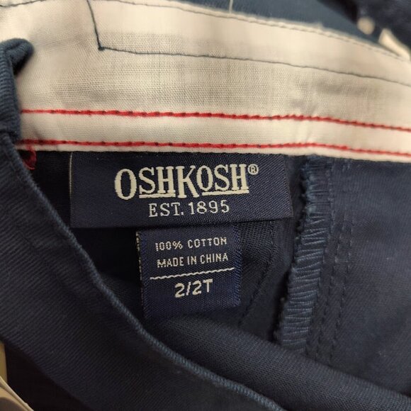 OshKosh Y2K 2T Blue Boy's Coverall Snap Bottom 100% Cotton NWT - Picture 10 of 11